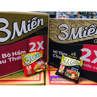 Best Price OEM Private Brand 3Mien Super Noodles 75g Salted Beef Stew Gold Instant Food