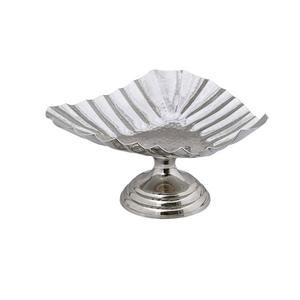 Decoración de mesa personalizada, Frutero de acero inoxidable, curvo a mano, para servir comida, artículos de Metal para catering de cocina - Product Image 1