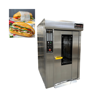 Horno rotativo Kien An de 10 bandejas listo para enviar hornos integrados 380V 220V capacidad 22Kw/H con horno de carro Altuntop eléctrico Vietnam - Product Image 1