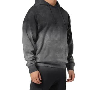 Sweat à capuche pour homme, style streetwear, délavé à l'acide, nouvelle collection, prix de gros, service OEM, sweat à capuche délavé à l'acide pour homme, 2026 - Product Image 1