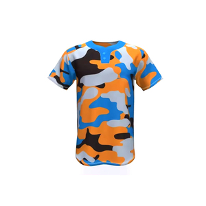 เสื้อซอฟต์บอลสำหรับผู้ใหญ่เสื้อซอฟต์บอลผ้าโพลีเอสเตอร์100% เสื้อเจอร์ซีย์ออกแบบทีมได้ตามต้องการ - Product Image 5