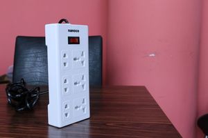 Multiple <b>3</b>-<b>PIN</b> <b>Socket</b> Surge Protected Extension Cord with On/Off Button 3M Cable Model NES3332-3S1 for Home Appliance Use - Product Image 5