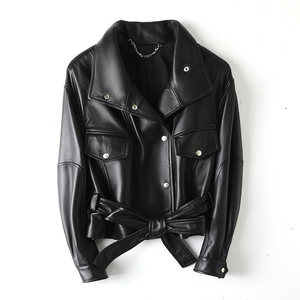 Chaqueta de cuero para mujer de alta calidad mejor proveedor en diferentes tamaños venta directa de fábrica chaqueta de cuero para mujer - Product Image 1