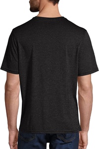 เสื้อยืดผ้าคอตตอนโพลีเอสเตอร์สำหรับผู้ชายเสื้อวอร์มไซส์ออกแบบได้ตามต้องการแบบใหม่ - Product Image 2