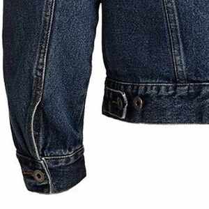 Woman <b>Jacket</b> Hooded <b>Denim</b> stylish womens fashion long sleeve casual jeans coat trendy outerwear hooded <b>denim</b> <b>jacket</b> - Product Image 6