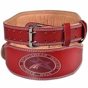 High Quality Cowhide Power Lifting <b>Belt</b> Custom Logo Gym Bodybuilding PU Leather Weightlifting <b>Belt</b> for Sale - Product Image 6