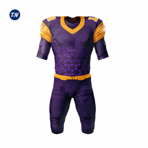 กางเกงฟุตบอลอเมริกันแบบตาข่ายสั่งทำคุณภาพระดับมืออาชีพ ราคาโรงงาน ระบายอากาศได้ดี ลายพิมพ์ 3 มิติ ด้านหน้า ปรับแต่งชื่อทีมได้ - Product Image 4