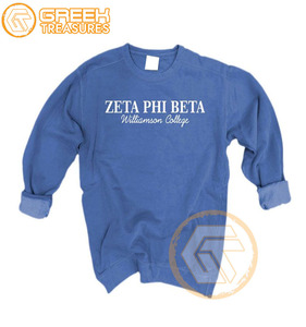 Venta al por mayor por encargo último diseño Zeta Phi Beta mujeres sudadera Sorority ropa algodón polar transpirable más fina camisa de mujer - Product Image 6