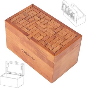 Boîte à <span class=keywords><strong>puzzle</strong></span> en <span class=keywords><strong>bois</strong></span>, jeu de réflexion à 32 étapes, <span class=keywords><strong>puzzle</strong></span> secret pour enfants et adultes, jouet éducatif, cadeau - Product Image 2