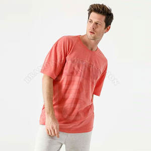 Camisetas extragrandes de algodón 100% de la mejor calidad para hombre, estampado personalizado de talla grande, patrón sólido, venta al por mayor de proveedor de Pakistán - Product Image 4