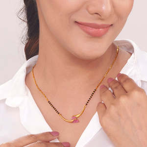 Ununity Thread GOLD mangalutra สำหรับเธอ-เครื่องประดับสะสมทางวัฒนธรรม - Product Image 2