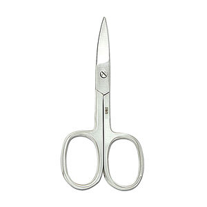 Ciseaux à cuticules pour gauchers de 9,5 cm, en acier inoxydable, tranchants, droits, pour ongles et cuticules, professionnels, de précision, durables - Product Image 2