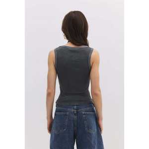 Blusa Casual con Manga Corta y Logotipo Frontal 100% Algodón - Product Image 5