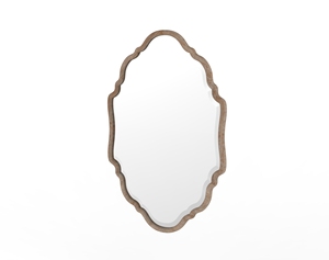 Agregue un toque de elegancia de espejo de pared y encanto natural a su espacio con este espejo de pared de madera hecho a mano rústico - Product Image 5