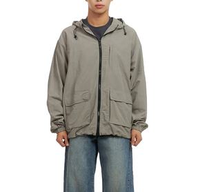 Chaqueta cortavientos personalizada informal de verano para hombre, impermeable, para entrenamiento al aire libre, con cremallera, 2026 - Product Image 6