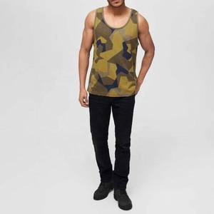 Camiseta sin Mangas Sublimada para Hombre, Transpirable, Casual, Totalmente Personalizable, de Alta Calidad, Superventas, Calidad Premium - Product Image 2