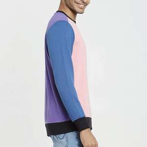 Novedad en ropa de moda, sudadera básica de algodón mezclado, tejido cómodo y transpirable, sudadera de moda personalizada para hombre - Product Image 2