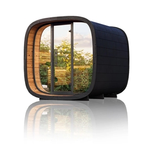 Sauna extérieur à vapeur pour 4 à 6 personnes, panneau de commande informatisé, capacité de 4 personnes, pour appartement, villa, utilisation extérieure + LIVRAISON GRATUITE - Product Image 2