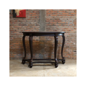 Vintage Mahogany <b>Console</b> <b>Table</b> Decorative Solid Wood Furniture <b>for</b> Hallway and <b>Entry</b> Spaces - Product Image 1