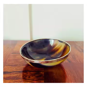 Colección de cuencos para servir Primavera, cuencos para servir de cuerno de búfalo hechos a mano de alta calidad, ecológicos, para el hogar, el hotel y el restaurante. - Product Image 3