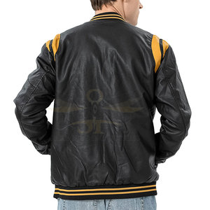 Veste Letterman surdimensionnée pour hommes Veste Letterman en matériau durable Veste Letterman confortable - Product Image 2
