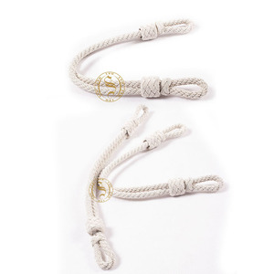 Cordon à capuchon torsadé personnalisé OEM Fil de lingot Fourniture en gros pour sacs Accessoires d'uniformes Accouterments - Product Image 3