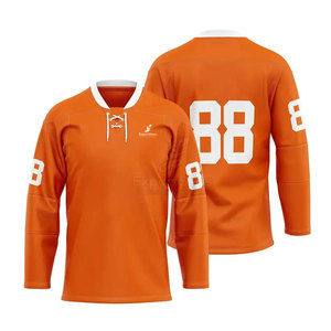 Jersey de equipo de tela de secado rápido de último diseño con impresión Jersey de hockey sobre hielo hecho a medida para la venta - Product Image 1