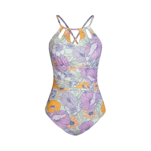Maillot de bain respirant pour femme avec logo - Product Image 1