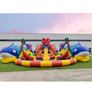 Castillo Inflable Comercial con Tobogán, Castillo Hinchable para Niños, Alquiler para Fiestas al Aire Libre, Parque de Juegos Inflable - Product Image 4