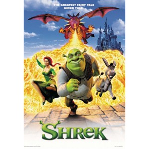 Póster de Shrek, el Héroe Valiente, Decoración de Pared, Material Papel - Product Image 1