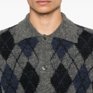 Durable Material Custom Made Men Argyle <b>Sweater</b> Full Sleeves Hot Selling Breathable Top Trending Argyle <b>Sweater</b> with New Designs - Product Image 5