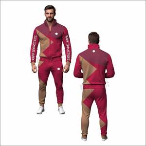 Survêtement de qualité supérieure style unique logo personnalisé survêtements tendance prix d'usine pour hommes - Product Image 4