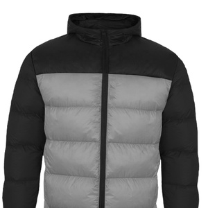 Latest Design Men's <b>Winter</b> Bubble Jackets Comfortable Canvas Waterproof Windproof Stand Collar High Quality Wholesale Pakistan - Product Image 4