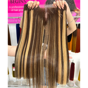 ผมตรงกระดูกสวย สินค้าขายดี กลุ่มผมมนุษย์ตรงกระดูกพร้อมผู้ขายผมดิบเวียดนามปิด - Product Image 5