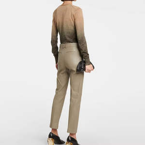 กางเกงหนังแฟชั่นผู้หญิงคุณภาพสูงสำหรับฤดูหนาว ดีไซน์เรียบหรู สไตล์ลำลอง เหมาะสำหรับใส่ในชีวิตประจำวัน กันน้ำ ระบายอากาศได้ดี - Product Image 3