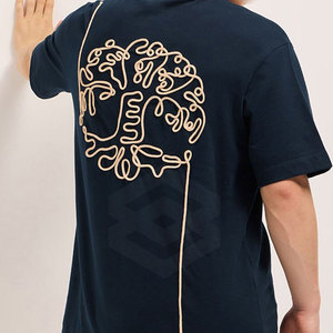 Camiseta Casual Extra Grande para Hombre de Alta Calidad, Poliéster/Algodón, Transpirable, Manga Corta, Corte Regular, Precio al por Mayor - Product Image 2