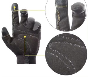 คุณภาพสูงพร้อมโลโก้ของคุณเอง ขายส่ง ผู้ผลิตสูง รูปแบบใหม่ วัสดุที่ดีที่สุด ด้วยราคาถูกสําหรับถุงมือช่าง - Product Image 2