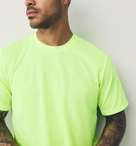 Alta calidad, fabricante personalizado, tela cómoda, camiseta para hombre, ropa de calle de talla grande, Color claro, cuello redondo, ajuste Regular - Product Image 6