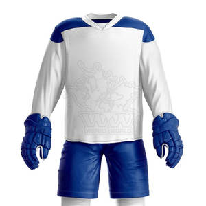 Durable <b>Material</b> Slim Fit Comfortable Team Ice Hockey Uniform Pakistan Made Ice Hockey Uniform - Product Image 5