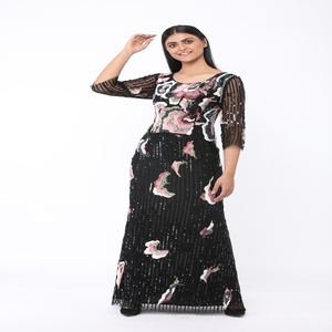 Vestido de Alta Costura con Lentejuelas Brillantes y Cuentas para Bodas en la Playa y Eventos en Resorts para Exportación al por Mayor - Product Image 2