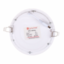 Yüksek kalite Modern 12W <span class=keywords><strong>LED</strong></span> Panel AYDINLATMA yuvarlak <span class=keywords><strong>LED</strong></span> tavan gömme Panel alüminyum gövde ev ofis kapalı kullanım için ince tasarım