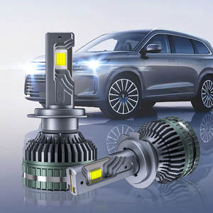 400W Super Bright 50000lm H7 Led Phare H1 H4 H11 Trois Tube De Cuivre 9005 9006 Voiture Led Phare <span class=keywords><strong>Ampoule</strong></span> - Product Image 6