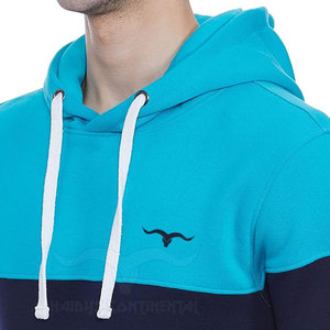 Sudaderas con Capucha para Hombre, Diseño Sólido, Forro Polar de Poliéster/Algodón, Alta Calidad, Logotipo Personalizado - Product Image 3