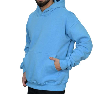 Sudadera con capucha Heavyweight Basics de alta calidad para hombre, sudadera transpirable de gran venta con logotipo personalizado en talla grande para invierno - Product Image 2