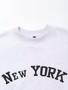 Suéter Holgado de Cuello Alto con Estampado para Mujer, Tejido de Punto Suave, Ajuste Holgado y Cómodo, Top Informal para Otoño - Product Image 6