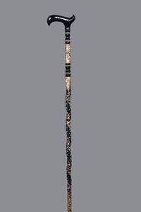 Bastón de Madera Natural Moderno, Pulido a Mano, de la Mejor Calidad, para Hombres y Mujeres, con Diseño Personalizable - Product Image 3