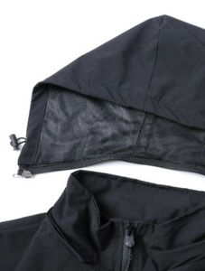 Chaqueta Cortavientos Negra con Capucha para Hombre, Nueva Colección, Chaqueta Acolchada Brillante de Invierno, Estilo Urbano para Hombre - Product Image 5