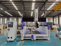 Máquina Fresadora CNC de 5 Ejes para Fabricación de Moldes 3D, Mecanizado de Madera, Espuma y Aluminio, Centro de Mecanizado CNC de Alta Precisión
