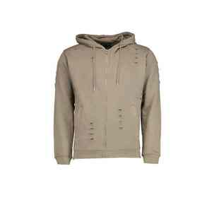 Chándal desgastado para hombre, duradero, personalizado, con capucha de invierno, ropa informal de Color sólido, chándal de Material de algodón 100% para hombre - Product Image 3