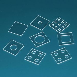 Verre trempé sodocalcique/borosilicate découpé au laser de précision personnalisé, décoration de 0.25 à 5mm d'épaisseur, solide usiné CNC, à usage industriel - Product Image 6